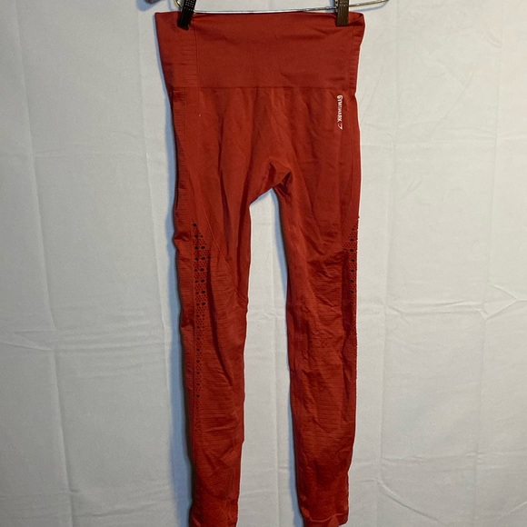 Gymshark Pants - Gymshark pink with cutouts